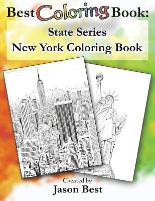 Jason Best - Best Coloring Book: State Series - New York Coloring Book, Häftad