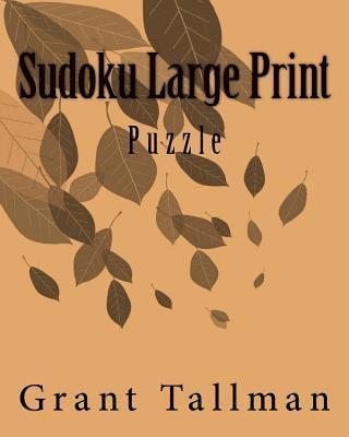 Grant Tallman - sudoku: Large Print, Häftad