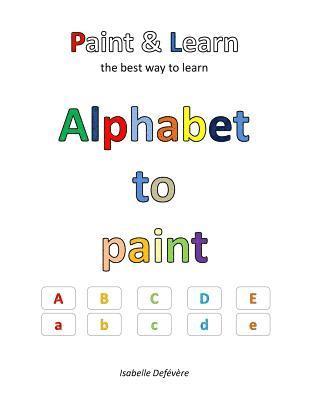 Alphabet to paint 1