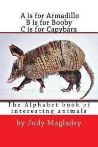 bokomslag A is for Armadillo B is for Booby C is for Capybara: The alphabet book with interesting animals