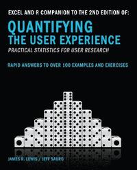 bokomslag Excel and R Companion to the 2nd Edition of Quantifying the User Experience