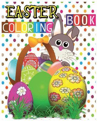 bokomslag Easter Coloring Book: Easter Eggs Jumbo Coloring Book