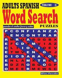 bokomslag ADULTS SPANISH Word Search Puzzles. Vol. 3