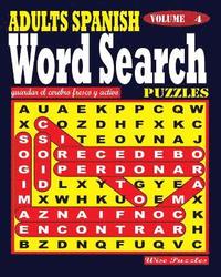 bokomslag ADULTS SPANISH Word Search Puzzles. Vol. 4