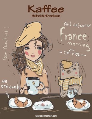 bokomslag Kaffee-Malbuch für Erwachsene 1