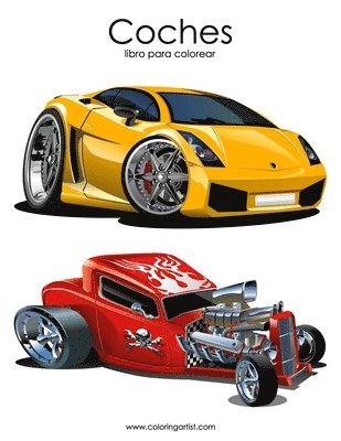 Coches libro para colorear 1 1