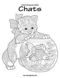 bokomslag Livre de coloriage pour adultes Chats 1 & 2