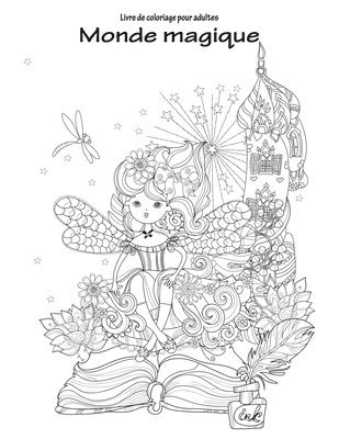 Nick Snels - Livre de coloriage pour adultes Monde magique 1, Häftad
