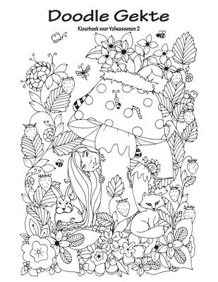 bokomslag Doodle Gekte Kleurboek voor Volwassenen 2