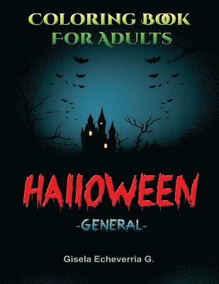 HALLOWEEN General: Thematic Coloring Books For Adults 1