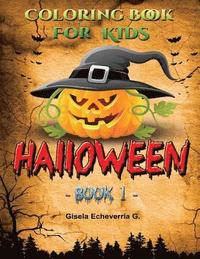 bokomslag HALLOWEEN For Kids Book 1: Thematic Coloring Books For Kids