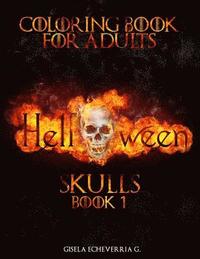 bokomslag HALLOWEEN Skulls Book 1: Thematic Coloring Books For Adults