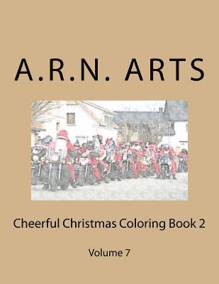 bokomslag Cheerful Christmas Coloring Book 2: Volume 7