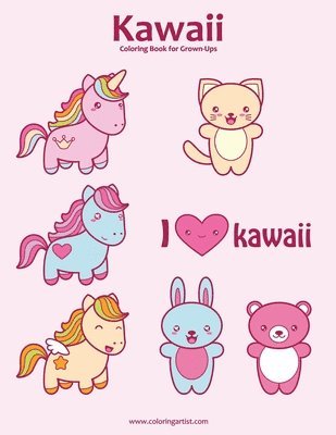 Nick Snels - Kawaii Coloring Book for Grown-Ups 1, Häftad