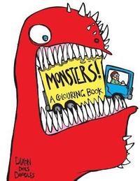 bokomslag Monsters! A Colouring Book.: Illustrated By Dixon Does Doodles