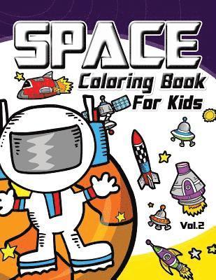 bokomslag Space Coloring Book for Kids Vol.2