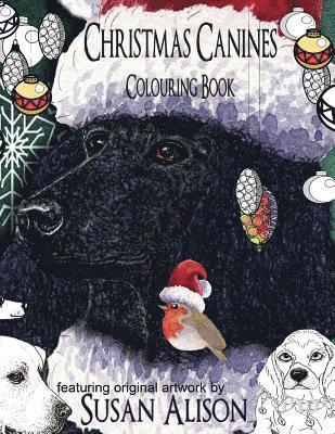 Christmas Canines - A dog lover's colouring book 1