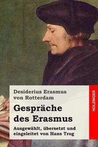 bokomslag Gespräche des Erasmus