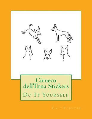 Cirneco dell'Etna Stickers: Do It Yourself 1