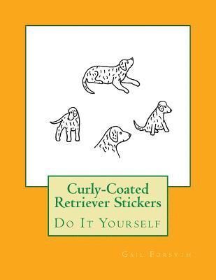 Curly-Coated Retriever Stickers: Do It Yourself 1