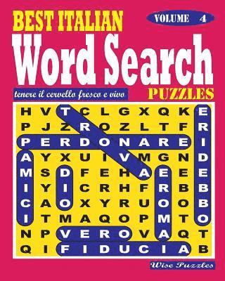 bokomslag BEST ITALIAN Word Search Puzzles. Vol. 4