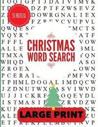 bokomslag Christmas Word Search Large Print: Christmas Word Find, Christmas Puzzles, Large Print Word Search, Large Print Word Find