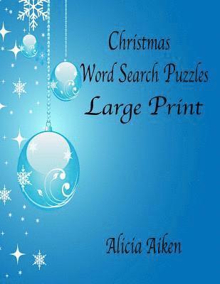 Christmas Word Search Puzzles Large Print 1