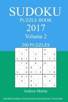 Andrew Martin - Sudoku Puzzle Book: 2017 Edition - Volume 2, Häftad