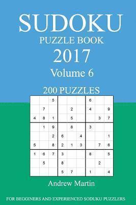 Sudoku Puzzle Book: 2017 Edition - Volume 6 1