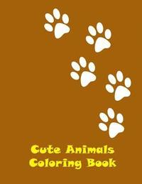 bokomslag Cute Animals Coloring Book