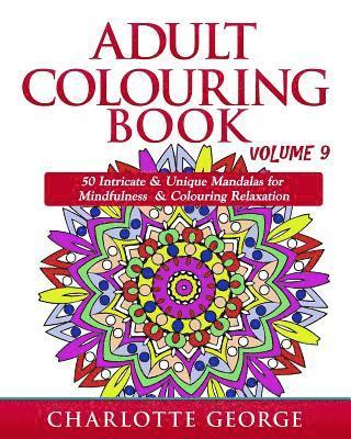 Adult Colouring Book - Volume 9 1