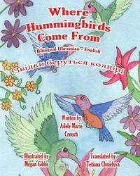 bokomslag Where Hummingbirds Come From Bilingual Ukrainian English