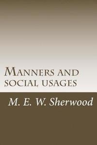 bokomslag Manners and social usages