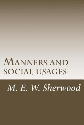 Manners and social usages 1