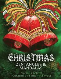 bokomslag Christmas Zentangles and Mandalas: Coloring Books for Grown-Ups, Adult Relaxation