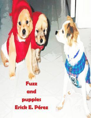 Fuzz and puppies 1