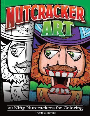 bokomslag Nutcracker Art: 30 Nifty Nutcrackers for Coloring