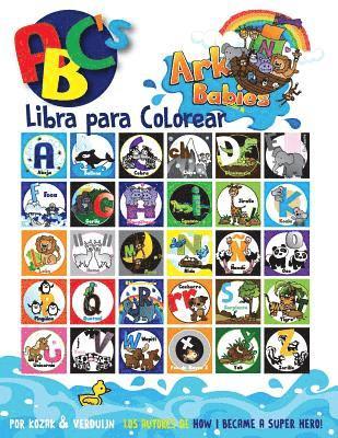 Ark Babies ABC's Libra para Colorear 1
