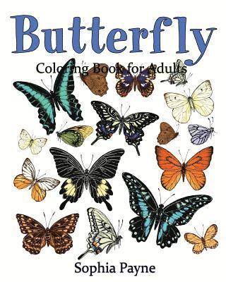 Butterfly Coloring Book for Adults 1