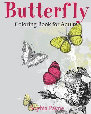 bokomslag Butterfly Coloring Book for Adults