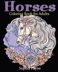 bokomslag Horses Coloring Book for Adults