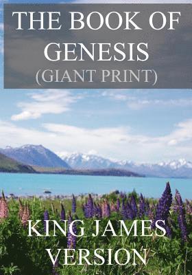 King James Version - The Book of Genesis (KJV) (Giant Print), Häftad