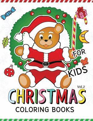 bokomslag Christmas coloring Books for Kids Vol.2: (Jumbo Coloring Book Coloring Is Fun)