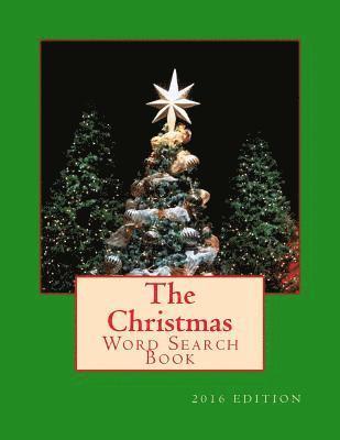 bokomslag The Christmas Word Search Book: 2016 Edition with green cover