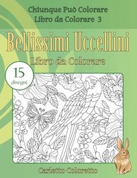 bokomslag Bellissimi Uccellini Libro da Colorare: 15 disegni