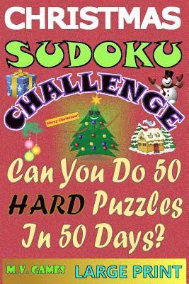 Christmas Sudoku Challenge: Can you do 50 hard puzzles in 50 days?