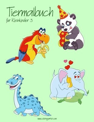Tiermalbuch für Kleinkinder 3 1