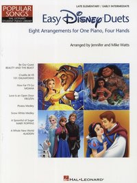 bokomslag Easy Disney Duets, piano 4 händigt