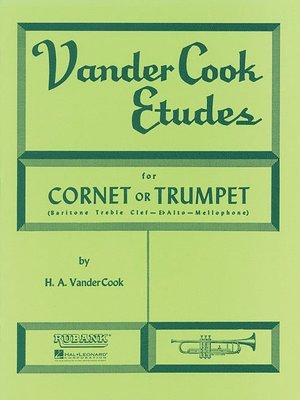 bokomslag Vandercook Etudes for Cornet or Trumpet: (Baritone T.C.)