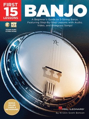 bokomslag First 15 Lessons Banjo